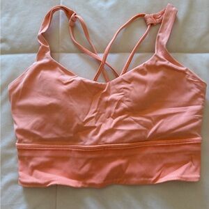 Lululemon Athletica Coral Sports Bra